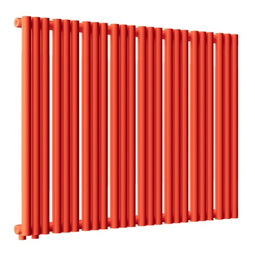 Стальной трубчатый радиатор отопления Empatiko Takt L1-952-500 Scarlet Red