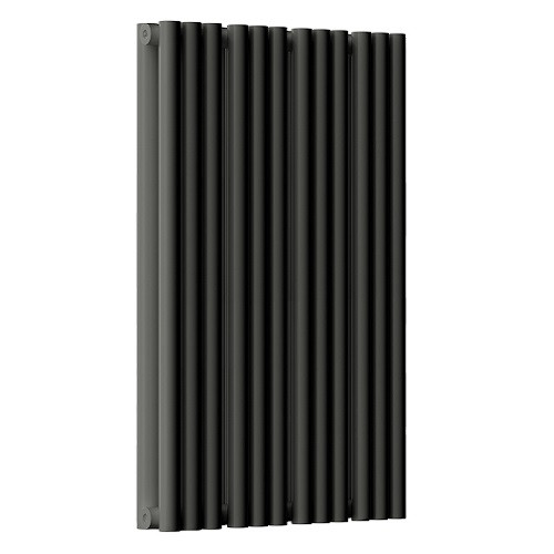 Стальной трубчатый радиатор отопления Empatiko Takt S2-472-500 Coal Black 
