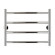 Водяной полотенцесушитель Стилье Универсал-50 500х500 (4) Г 21 (Без покрытия) Водяной полотенцесушитель Стилье Универсал-50 500х500 (4) Г 21 (Без покрытия)