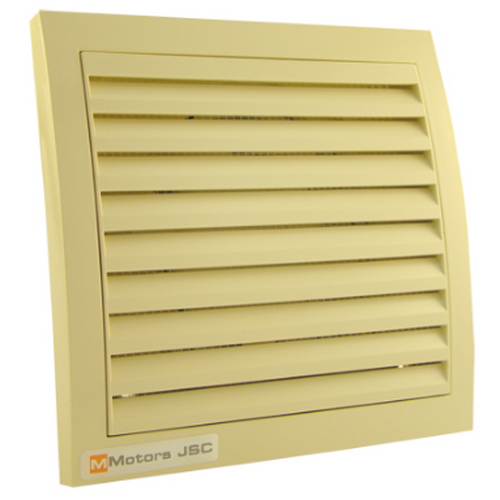 Бытовой вентилятор MMotors JSC MM 100/60, сверхтонкий, квадратный, кремовый