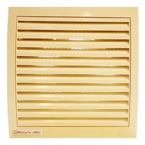 Бытовой вентилятор MMotors JSC MM 100/60, сверхтонкий, квадратный, кремовый