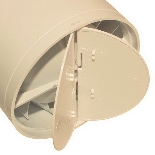 Бытовой вентилятор MMotors JSC MM 100/60, сверхтонкий, квадратный, кремовый