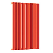 Стальной трубчатый радиатор отопления Empatiko Takt S1-832-1750 Scarlet Red